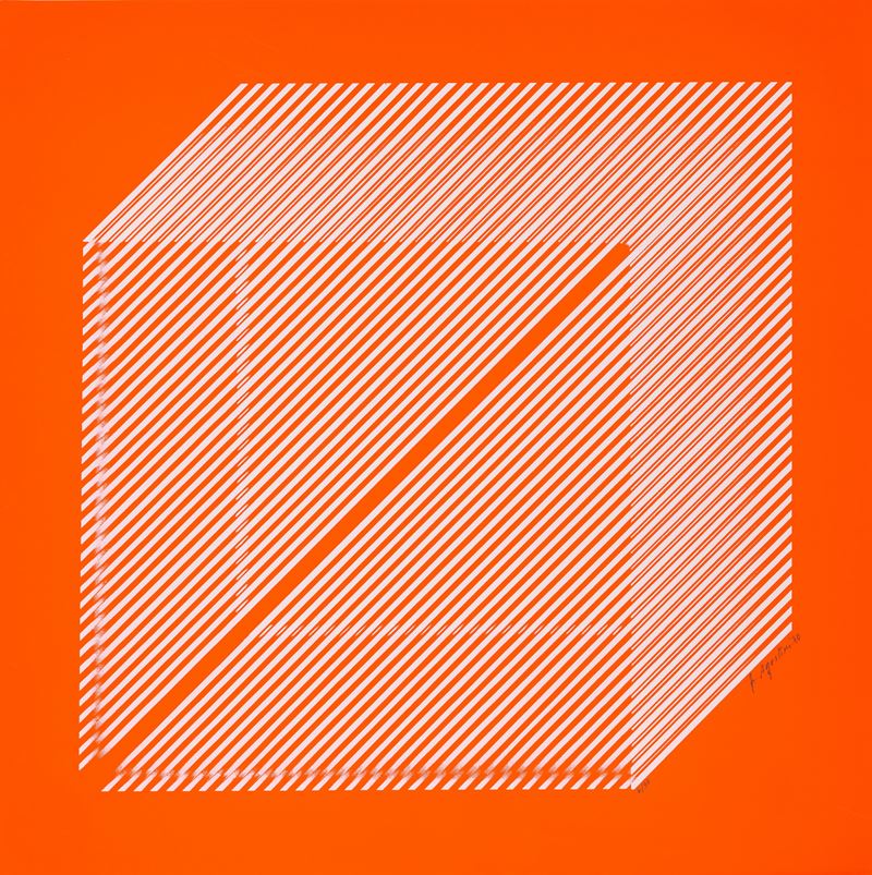 Edoer Agostini - Serigrafia (tiratura es. 6/90), 1980