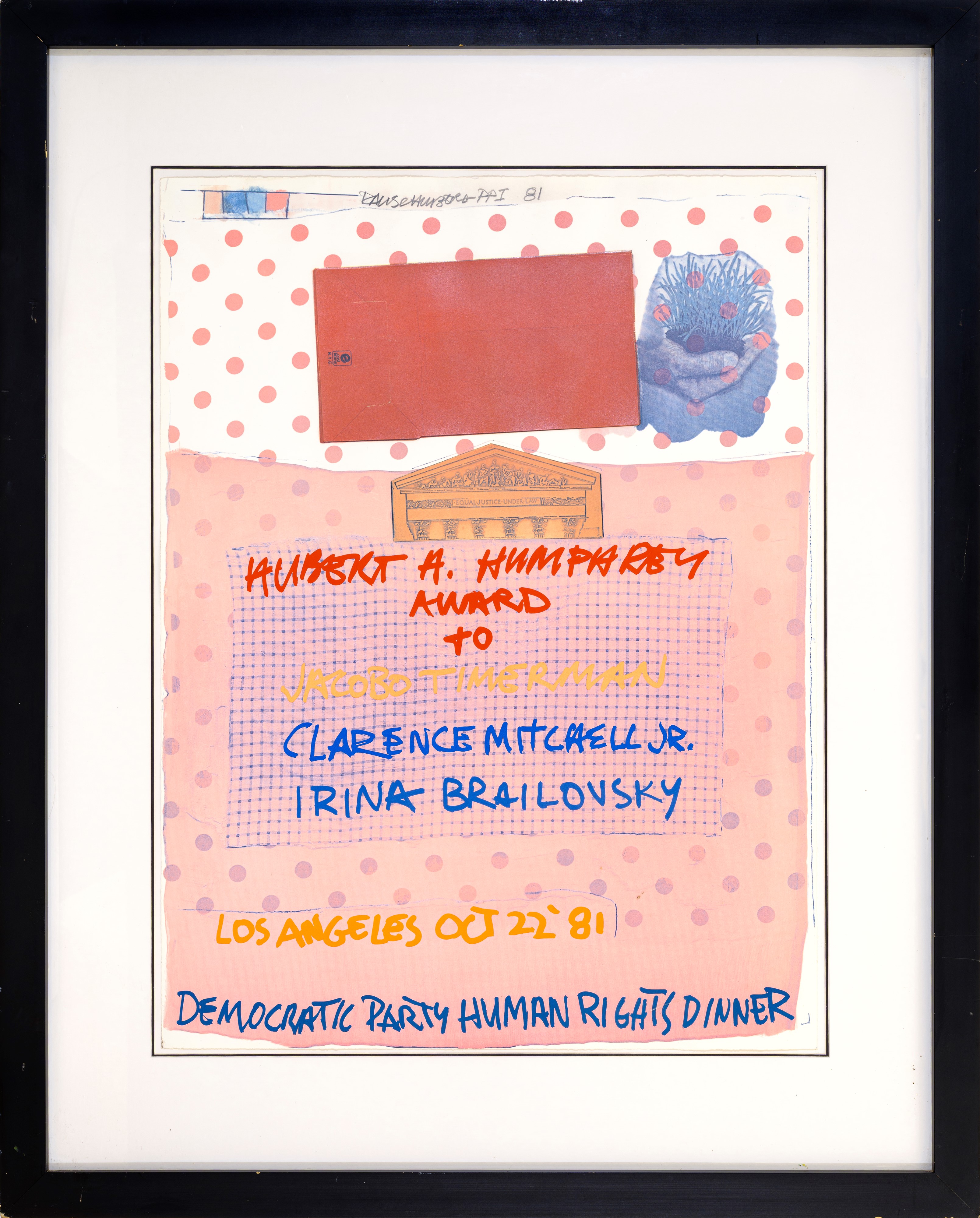 Democratic party human rights dinner