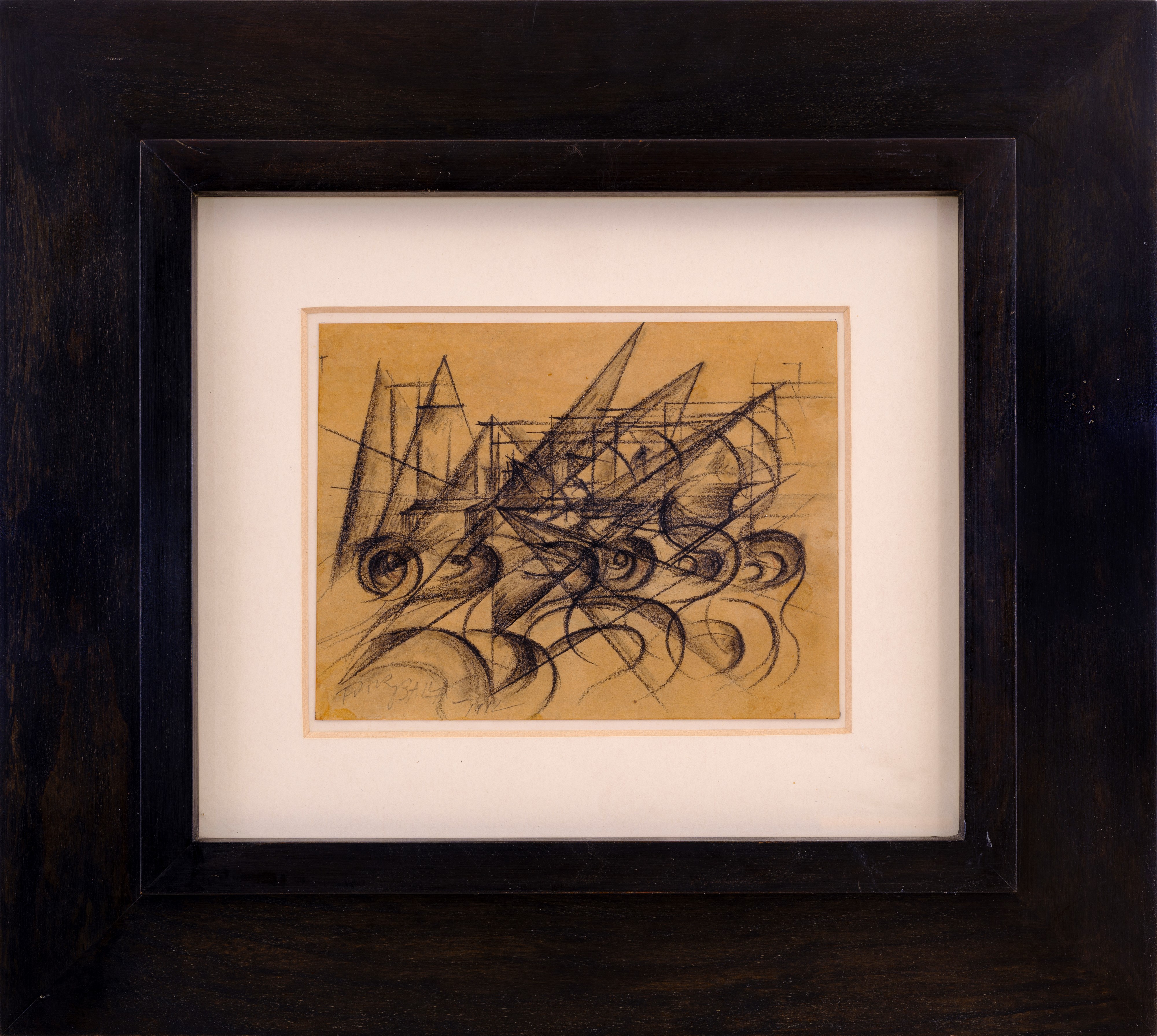 Auto in corsa - linee di velocità