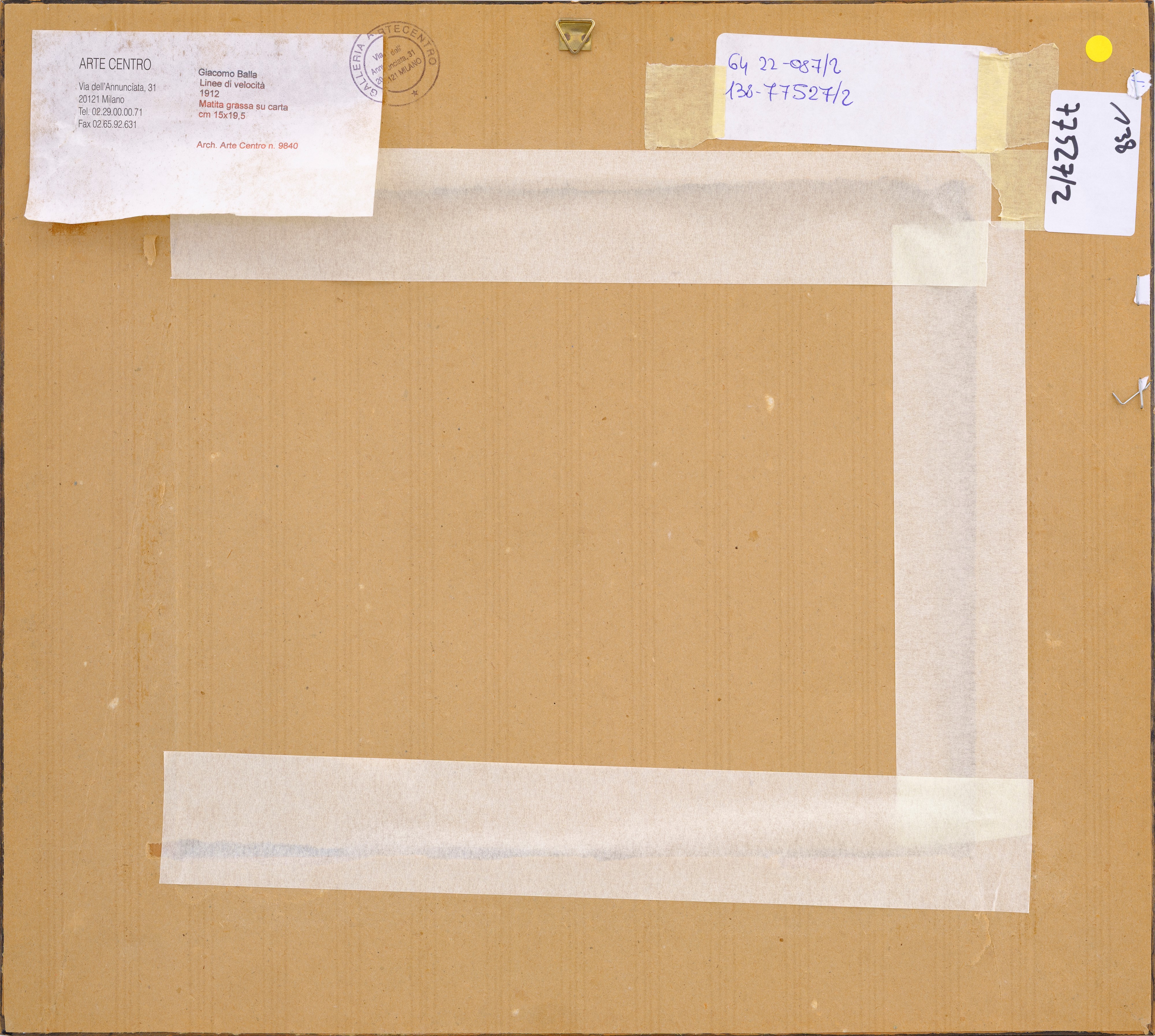 Auto in corsa - linee di velocità