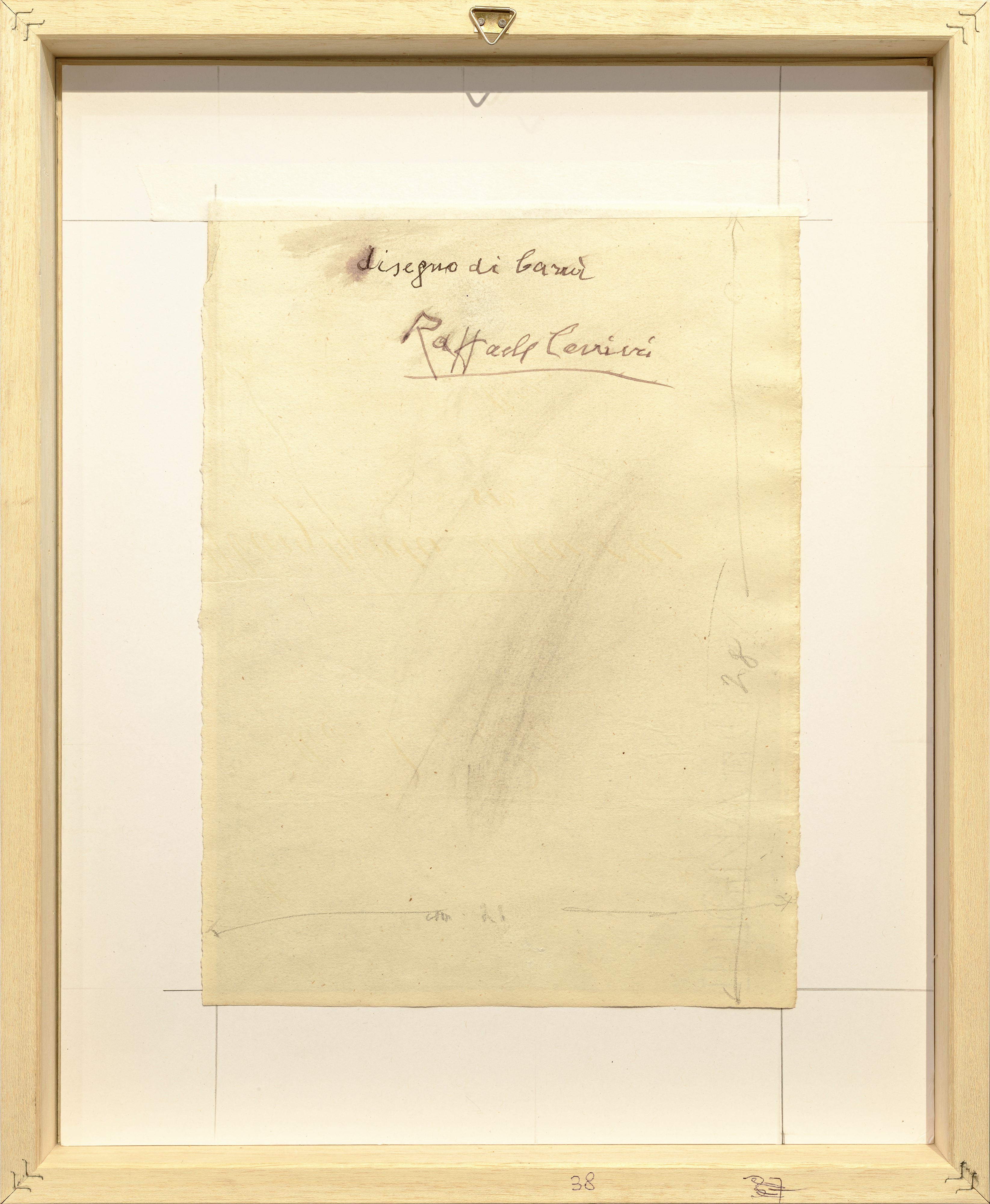 L'ovale delle apparizioni, (studi per dipinto)