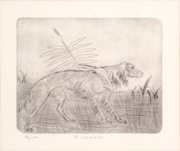 ANTONIO LIGABUE - Setter dog