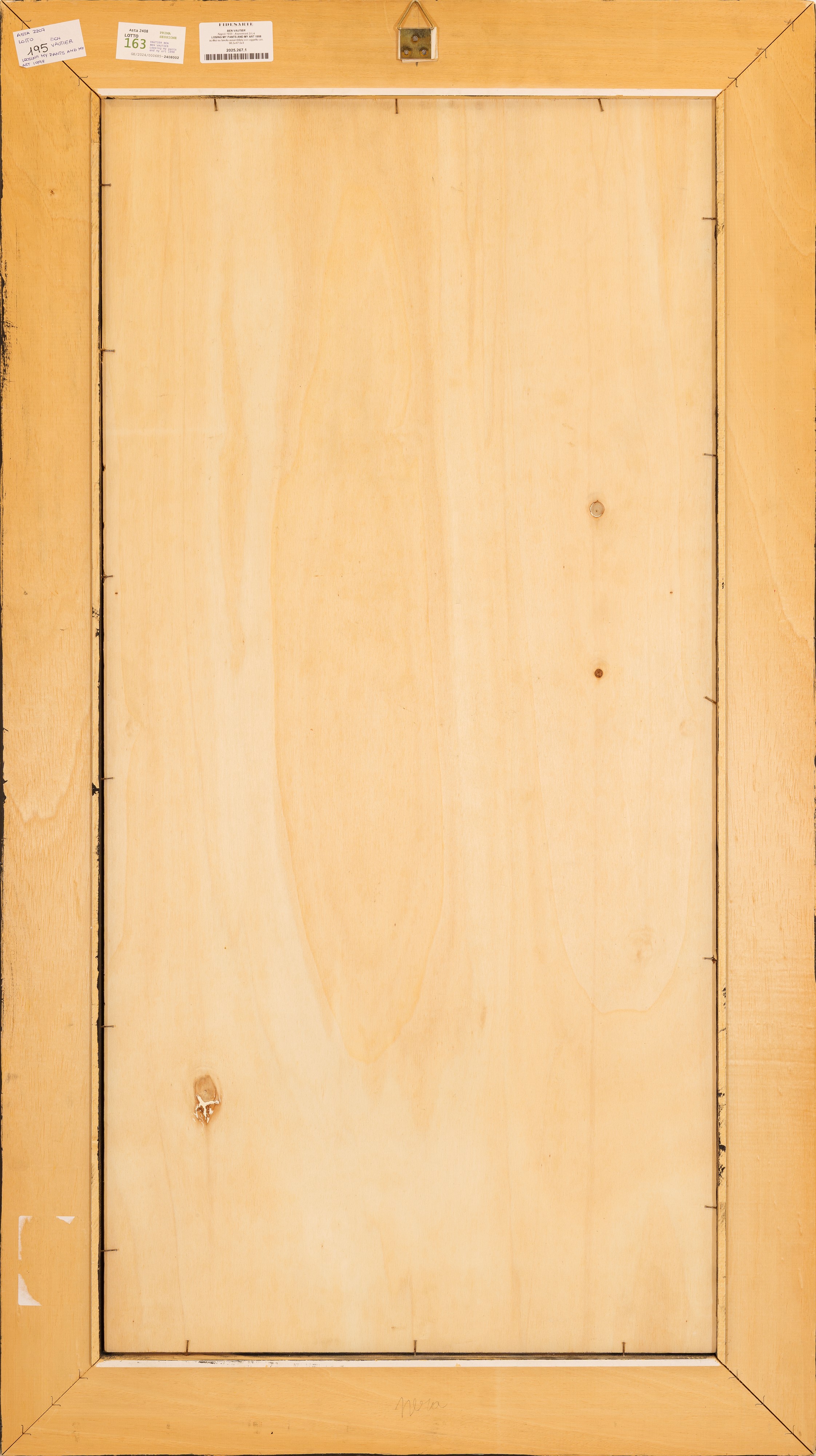 Losing my pants and my art