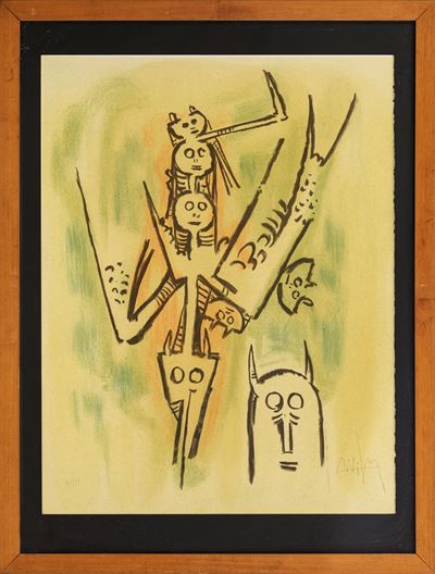 Senza titolo, litografia (es. 70/99)