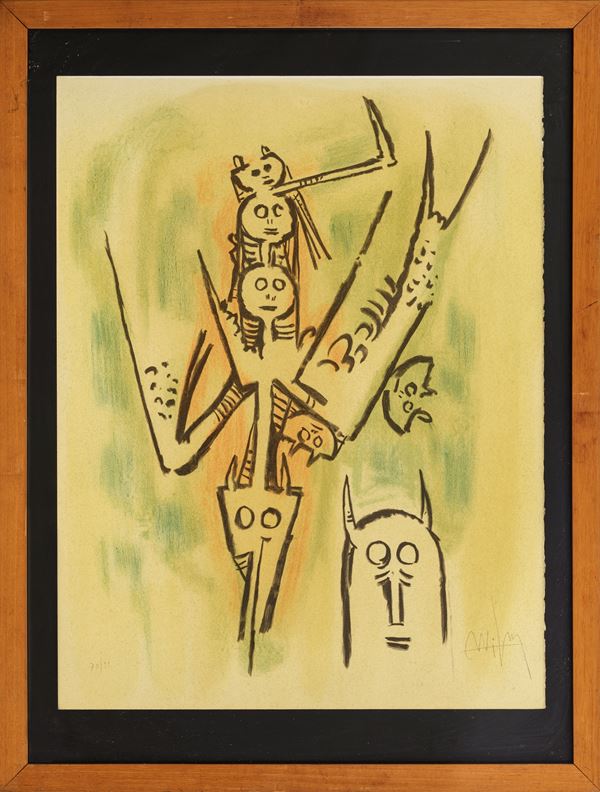 WIFREDO LAM - untitled