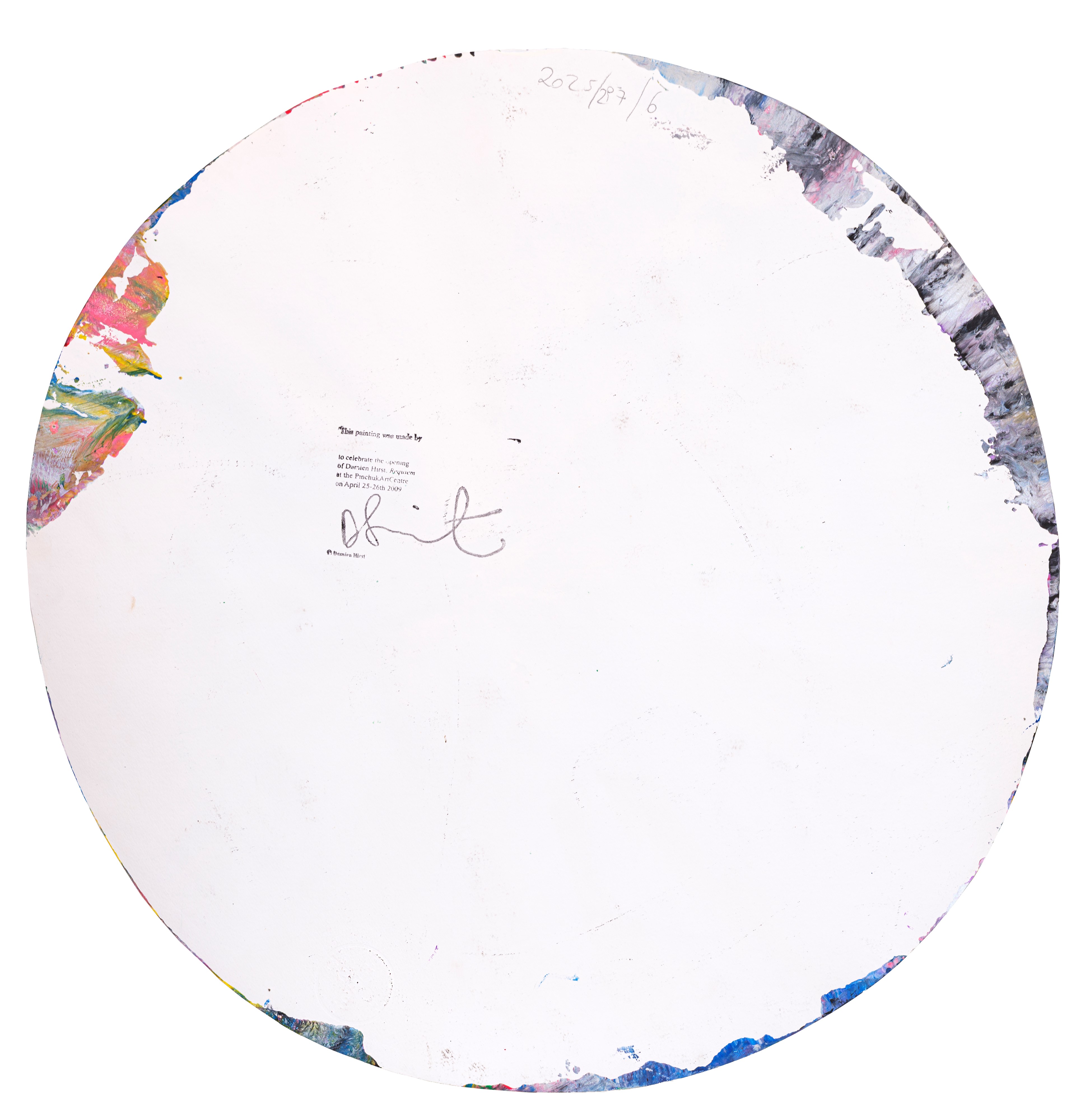 Circle spin painting