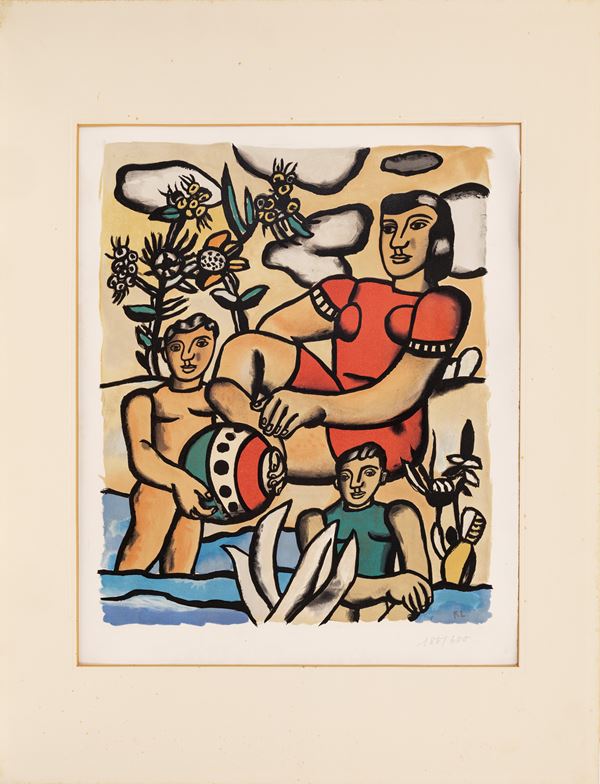 FERNAND LEGER - Mere et Enfants