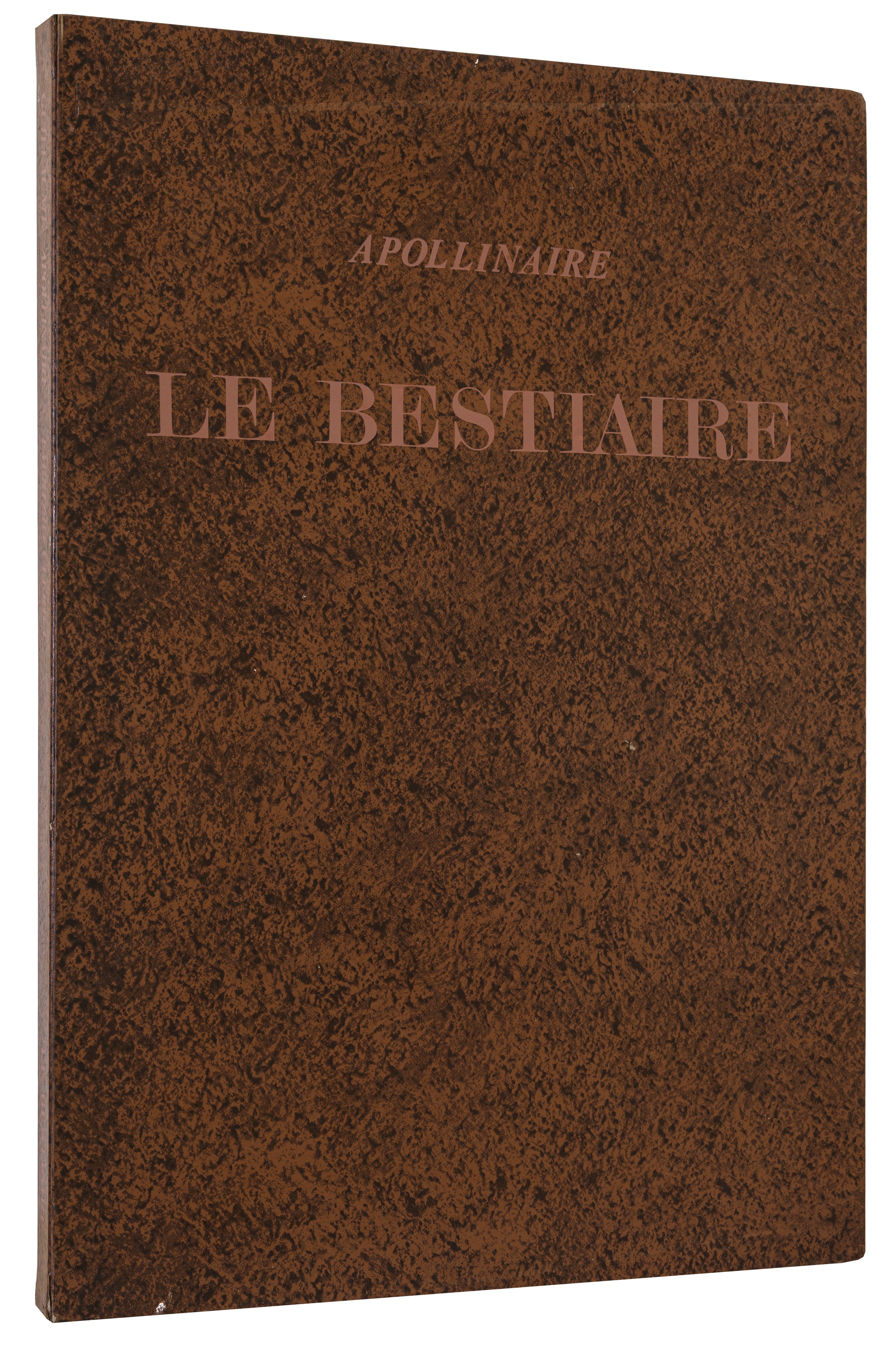 Le bestiare ou cortege d'orphée