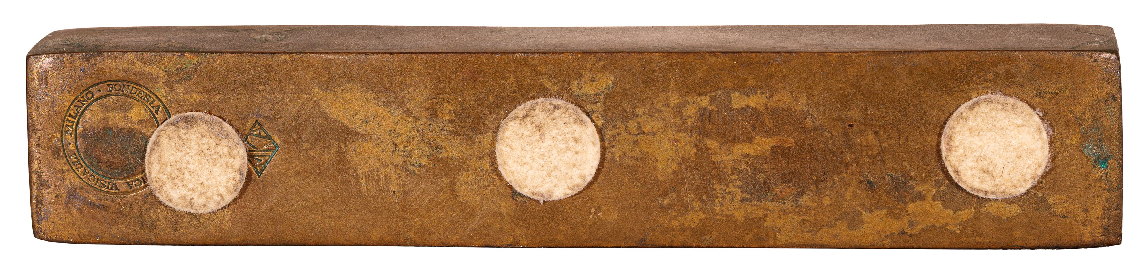 Cesar - L’Index (multiplo in bronzo con patina d’oro)