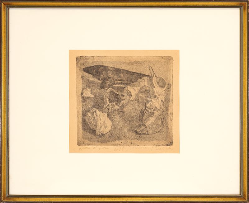 Giovanni Barbisan - Conchiglie, acquaforte (p.d.a.), 1935