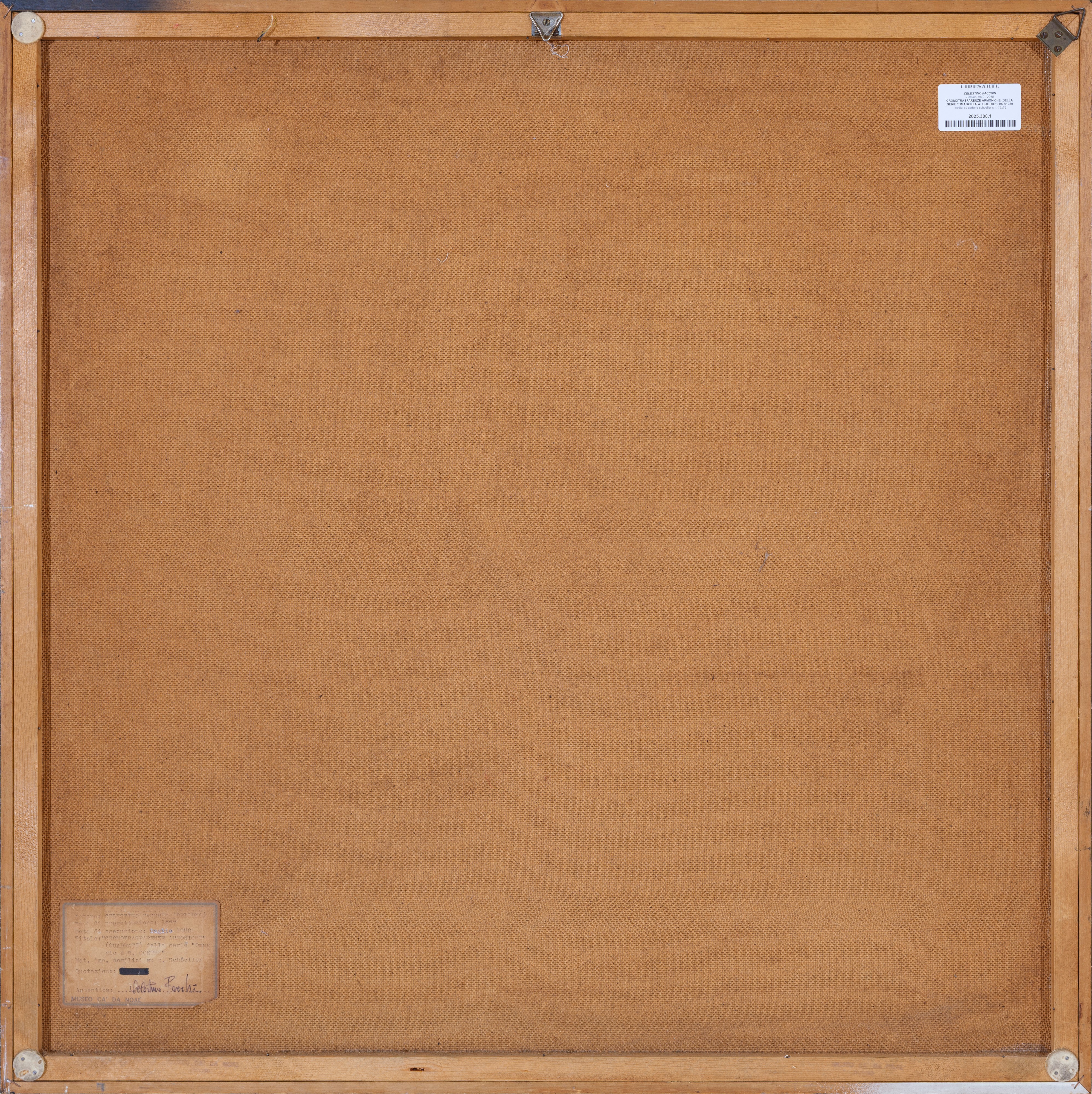 Cromotrasparenze armoniche (della serie "omaggio a W. Goethe")