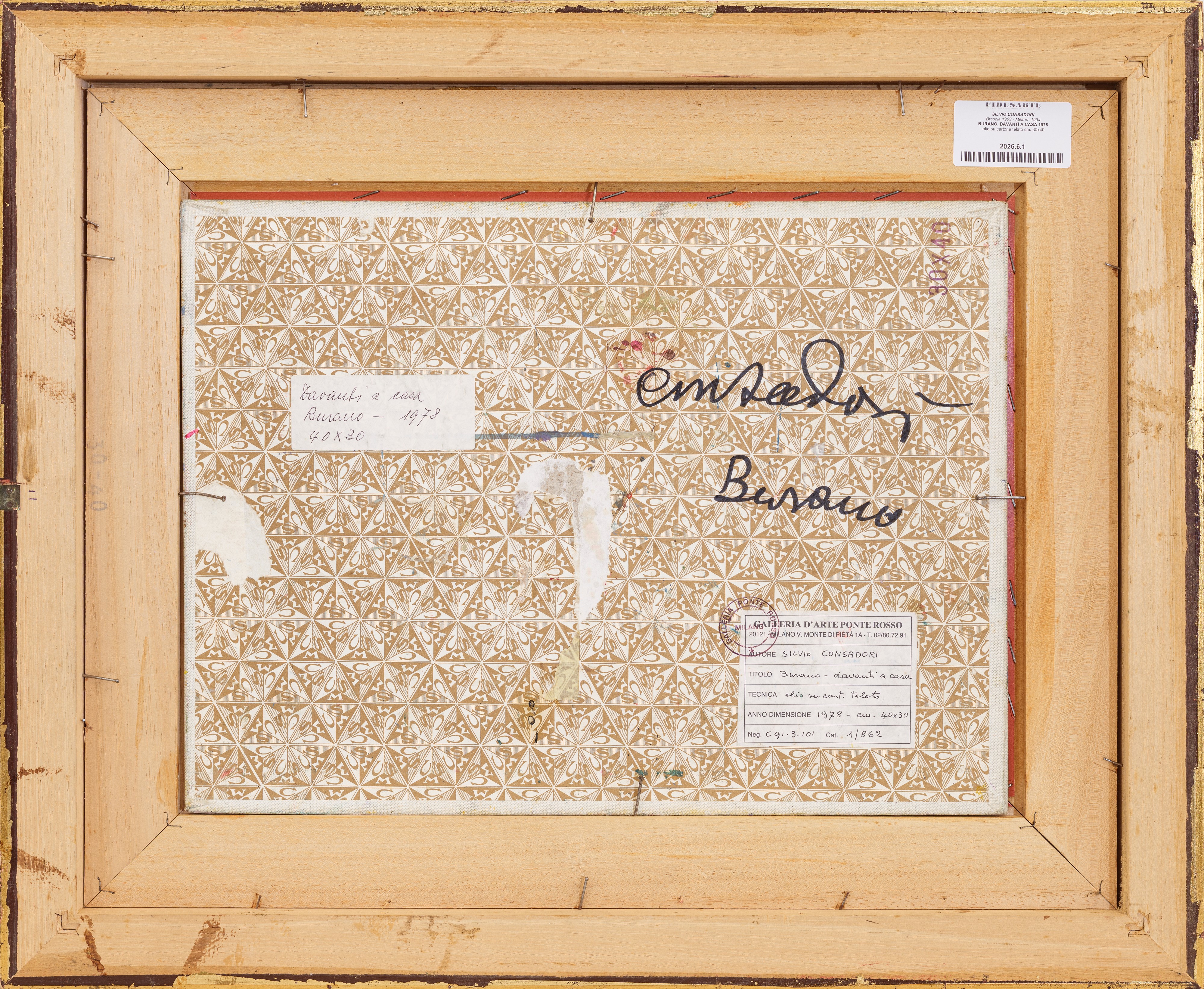 Burano, davanti a casa