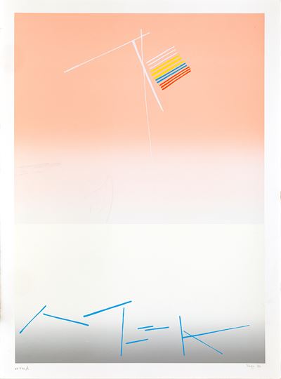 Serigrafia “XXVIII/L”, 1986