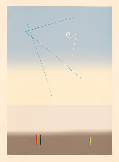 Serigrafia, tiratura es. 87/125 (1986)