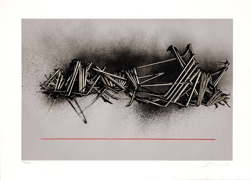 Emilio Scanavino - Immagine, serigrafia (es. 44/125)