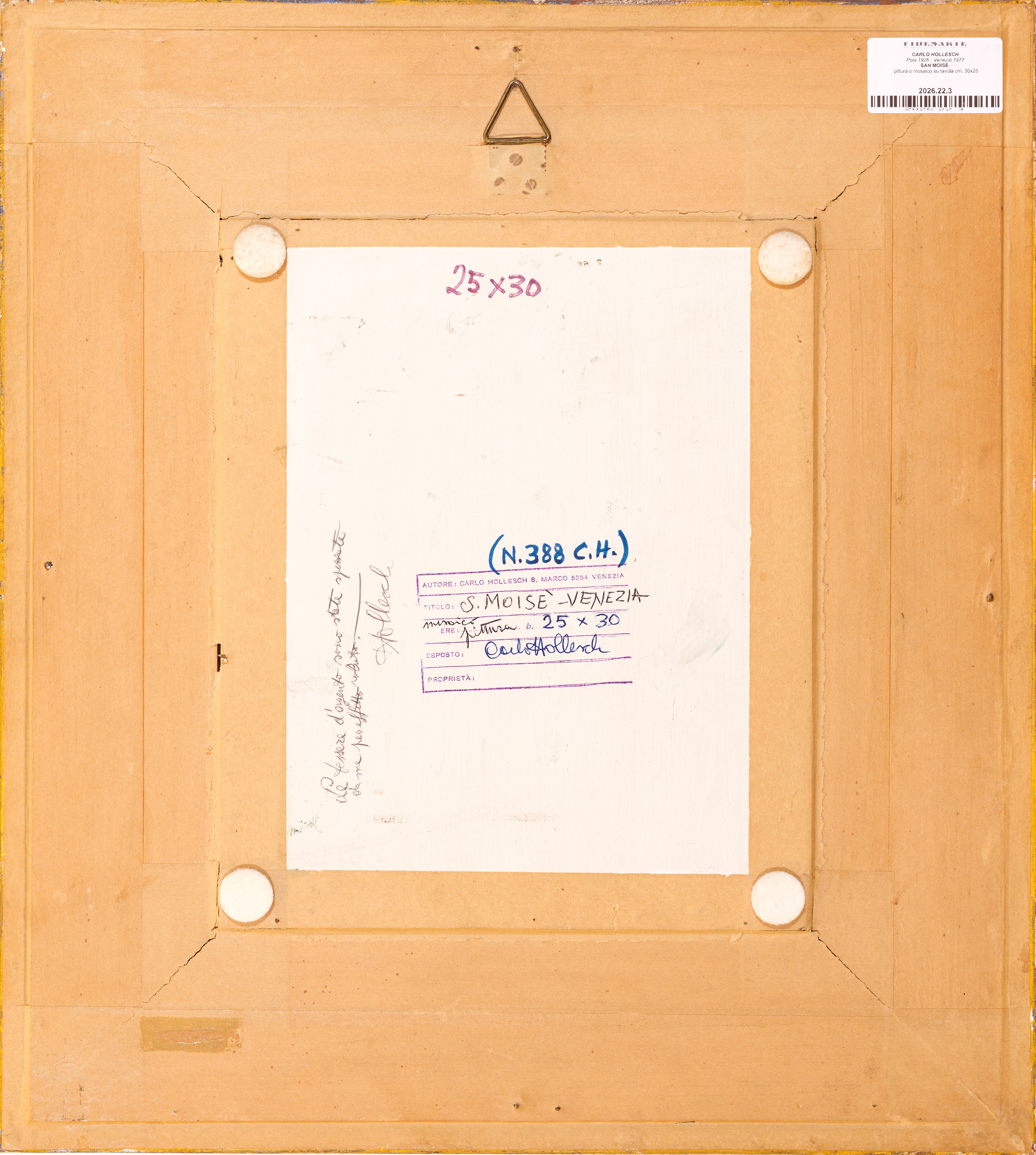 Carlo Hollesch - San Moisè