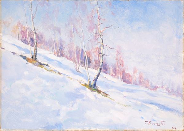 TONI PICCOLOTTO - Snowy landscape
