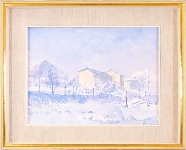 TONI PICCOLOTTO - Snowy landscape