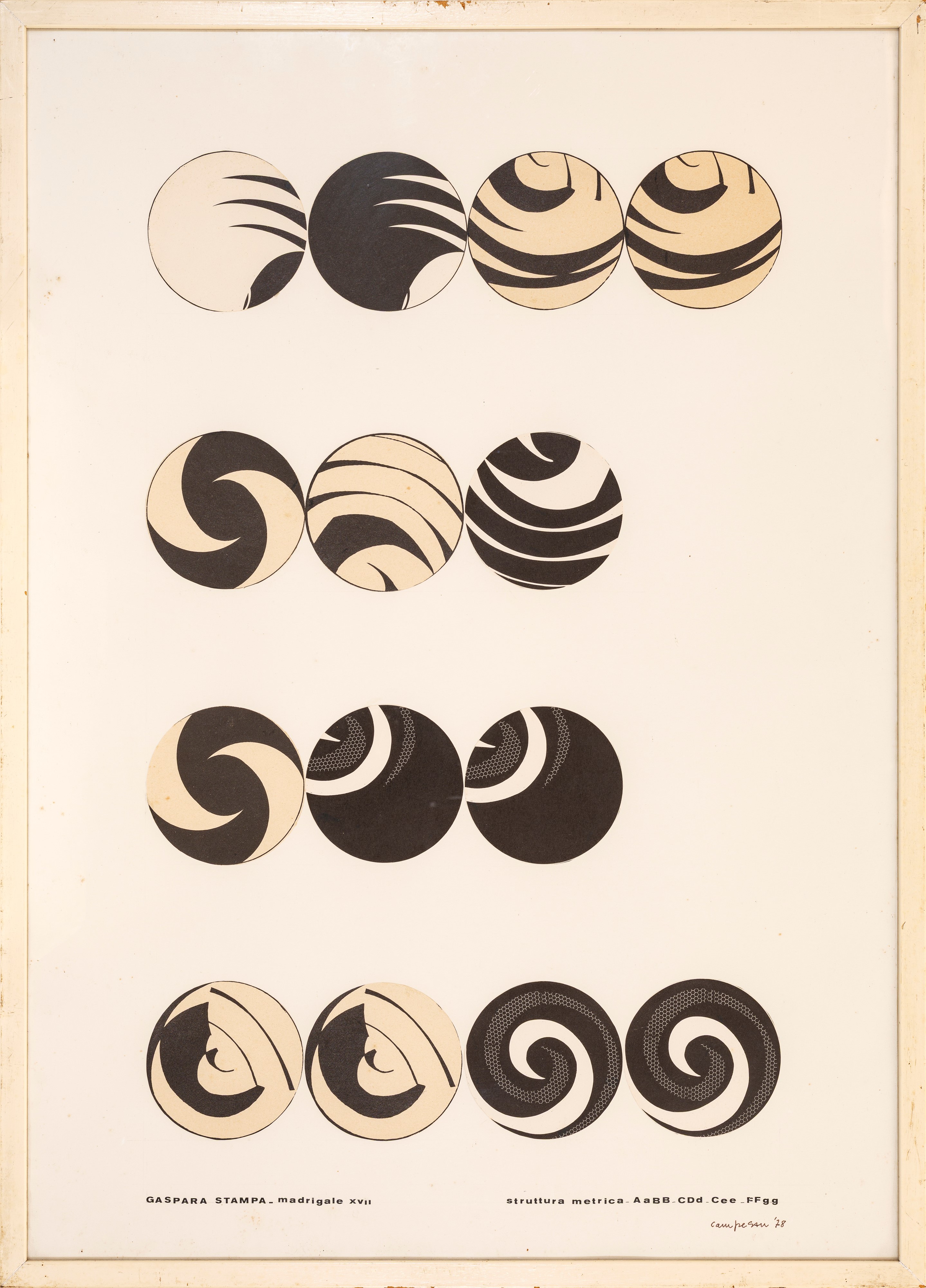 Struttura metrica - Madrigale