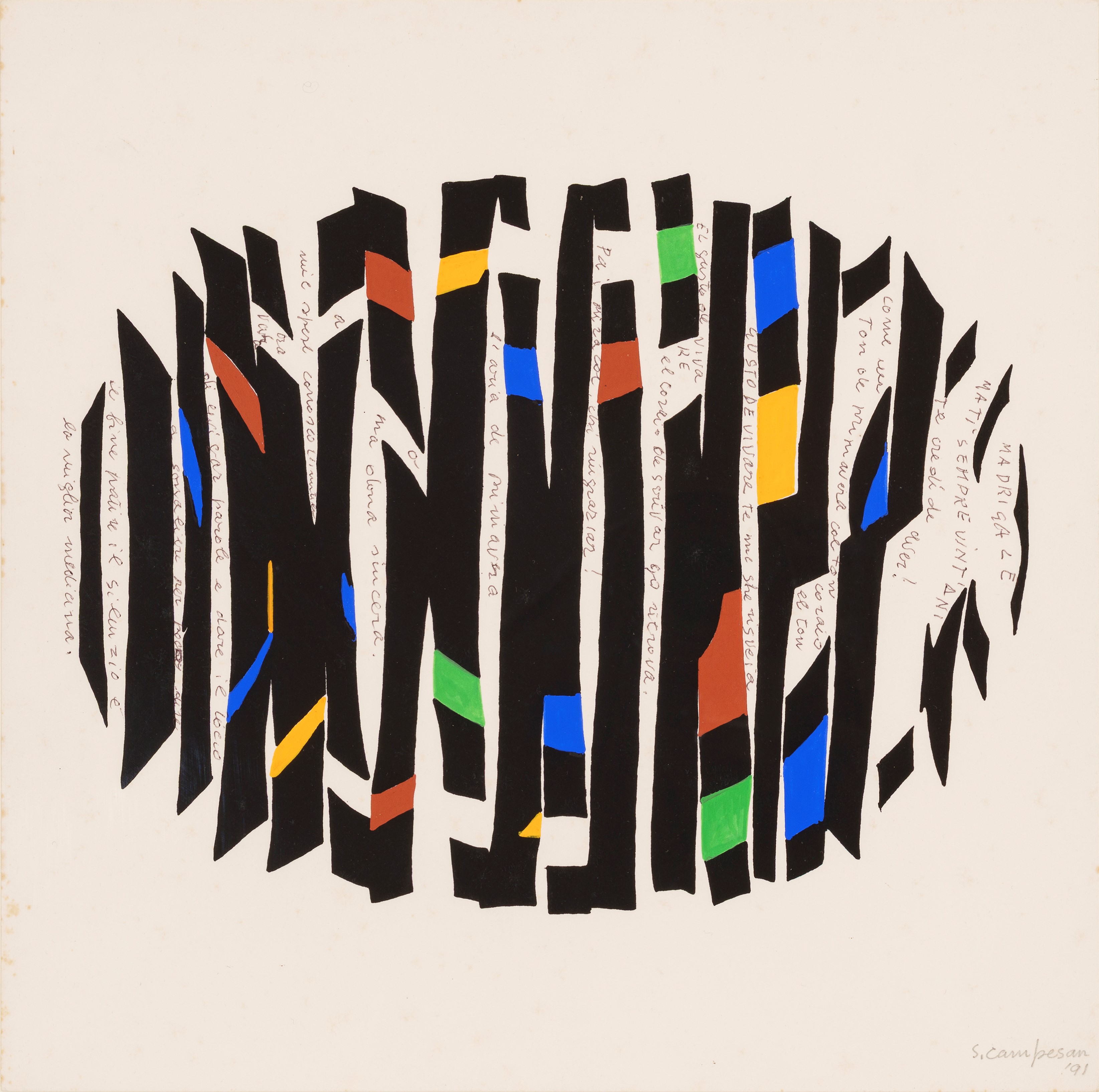 Struttura metrica - Madrigale