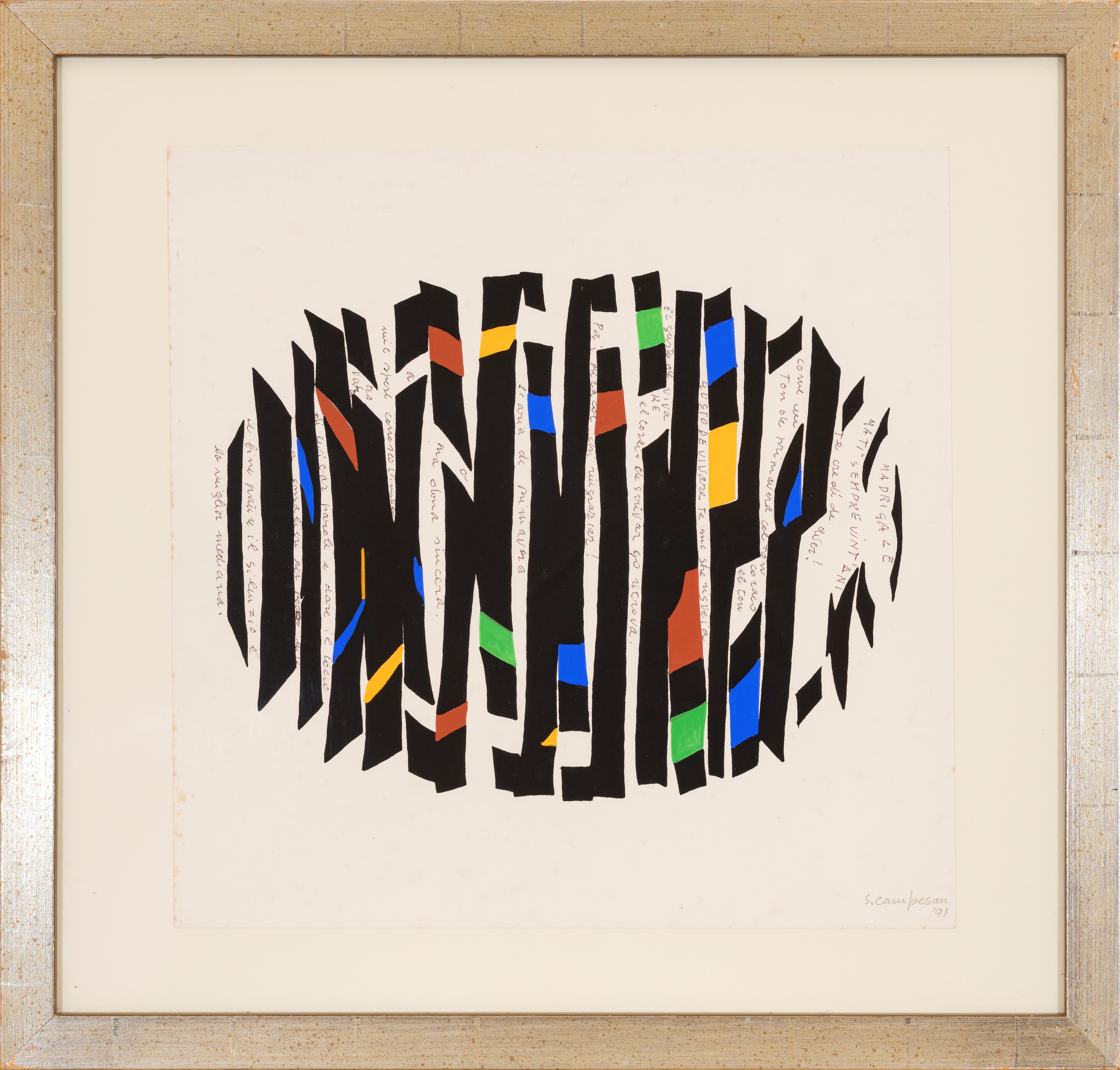 Struttura metrica - Madrigale