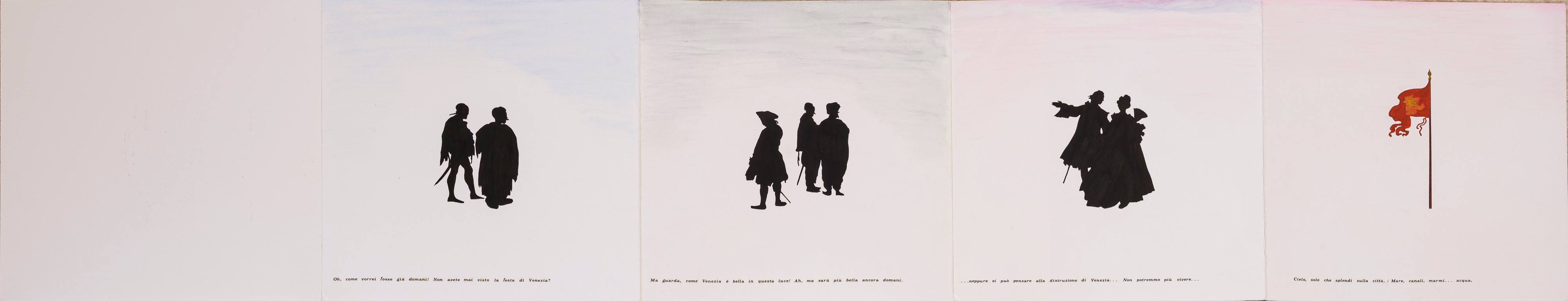 da "Venezia salva di Simone Weil" e particolari del Canaletto - La bellezza salvata da un minacci...