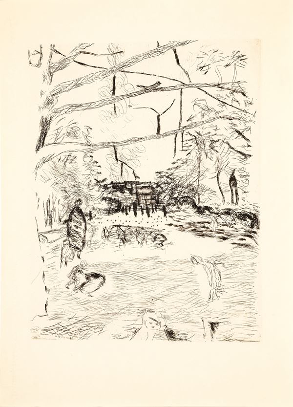 PIERRE BONNARD - Monceau Park