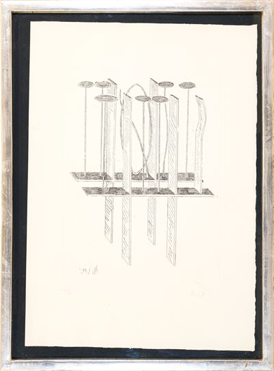 Progetto, acquaforte (es. 40/50)
