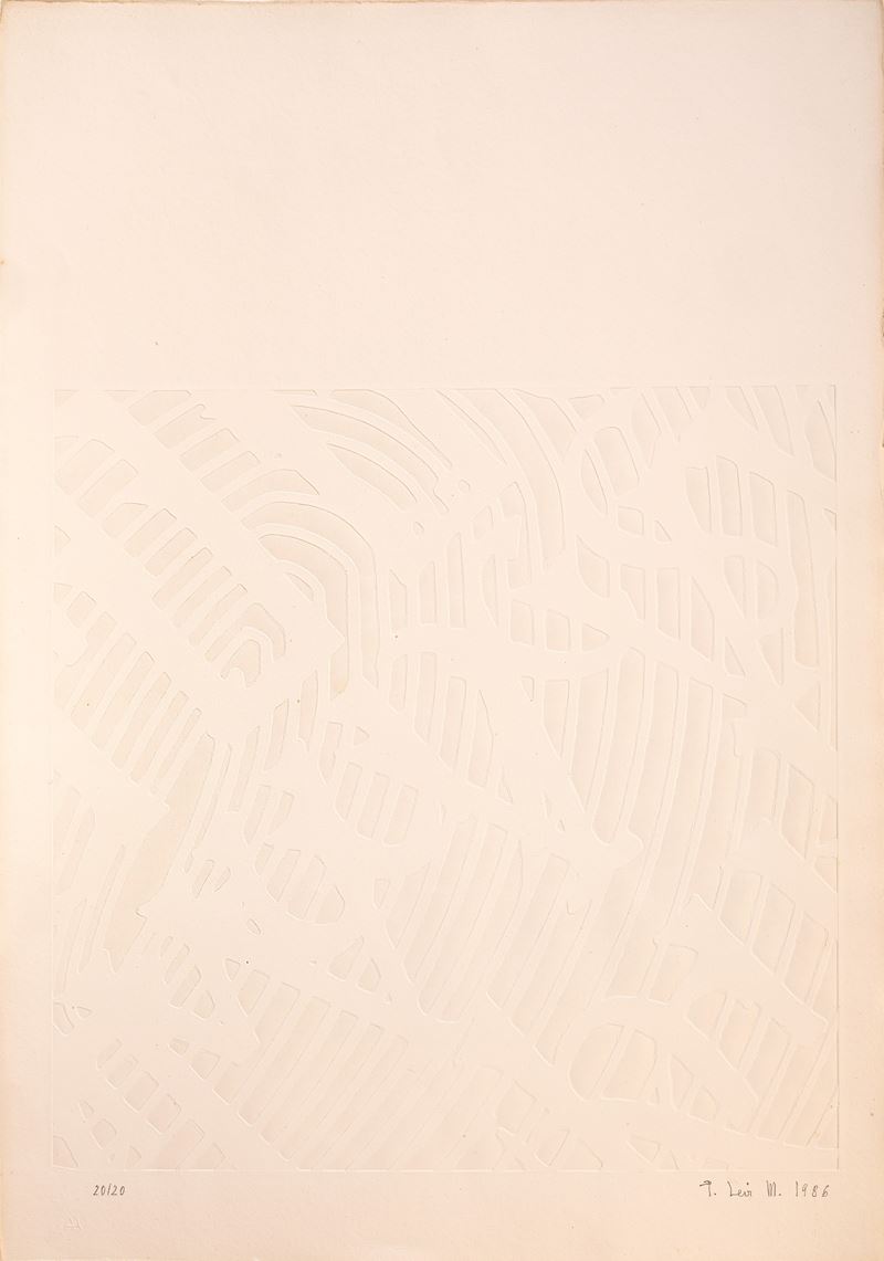Paola Levi Montalcini - Acquaforte es. 20/20 (senza titolo), 1986