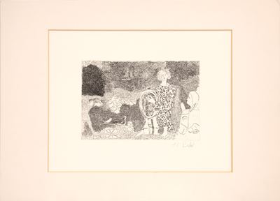 Soggetti vari (lotto di acqueforti e litografia)
