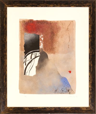 Senza titolo (acquaforte e acquatinta, tiratura es. 55/150), 1989