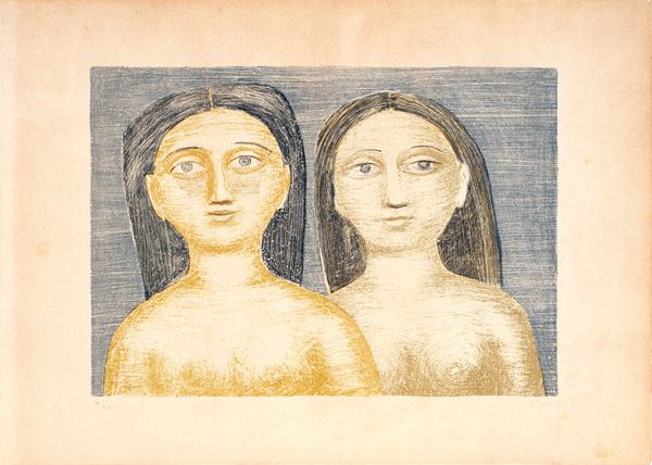 MASSIMO CAMPIGLI - The two sisters