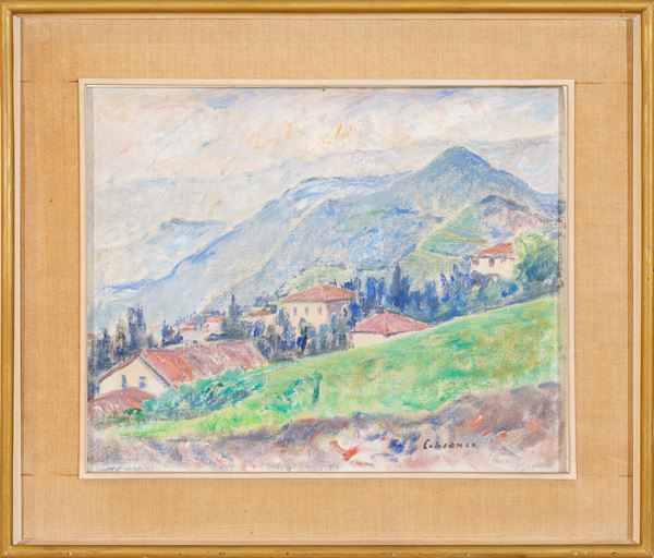 LUIGI  COBIANCO - Mountain landscape