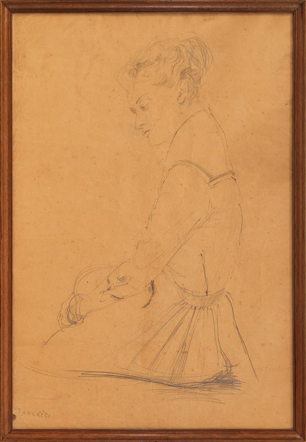 TANCREDI PARMEGGIANI - Portrait of Pupa Riolfo