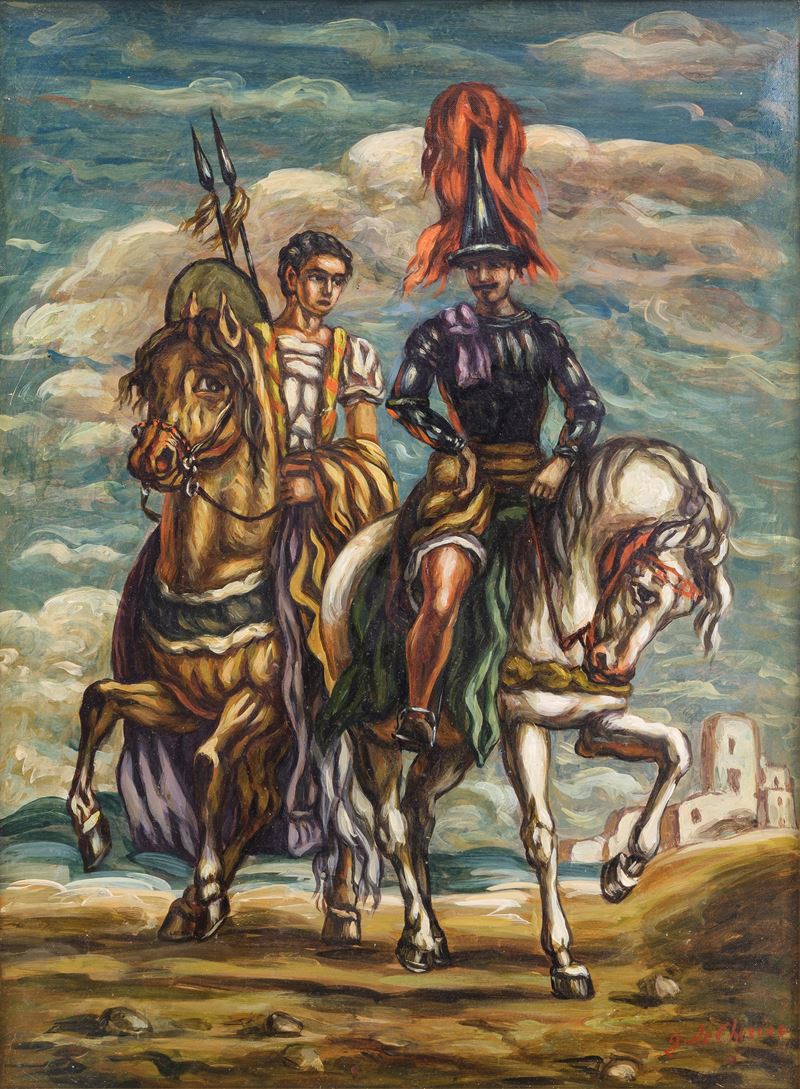 Cavaliere con scudiero