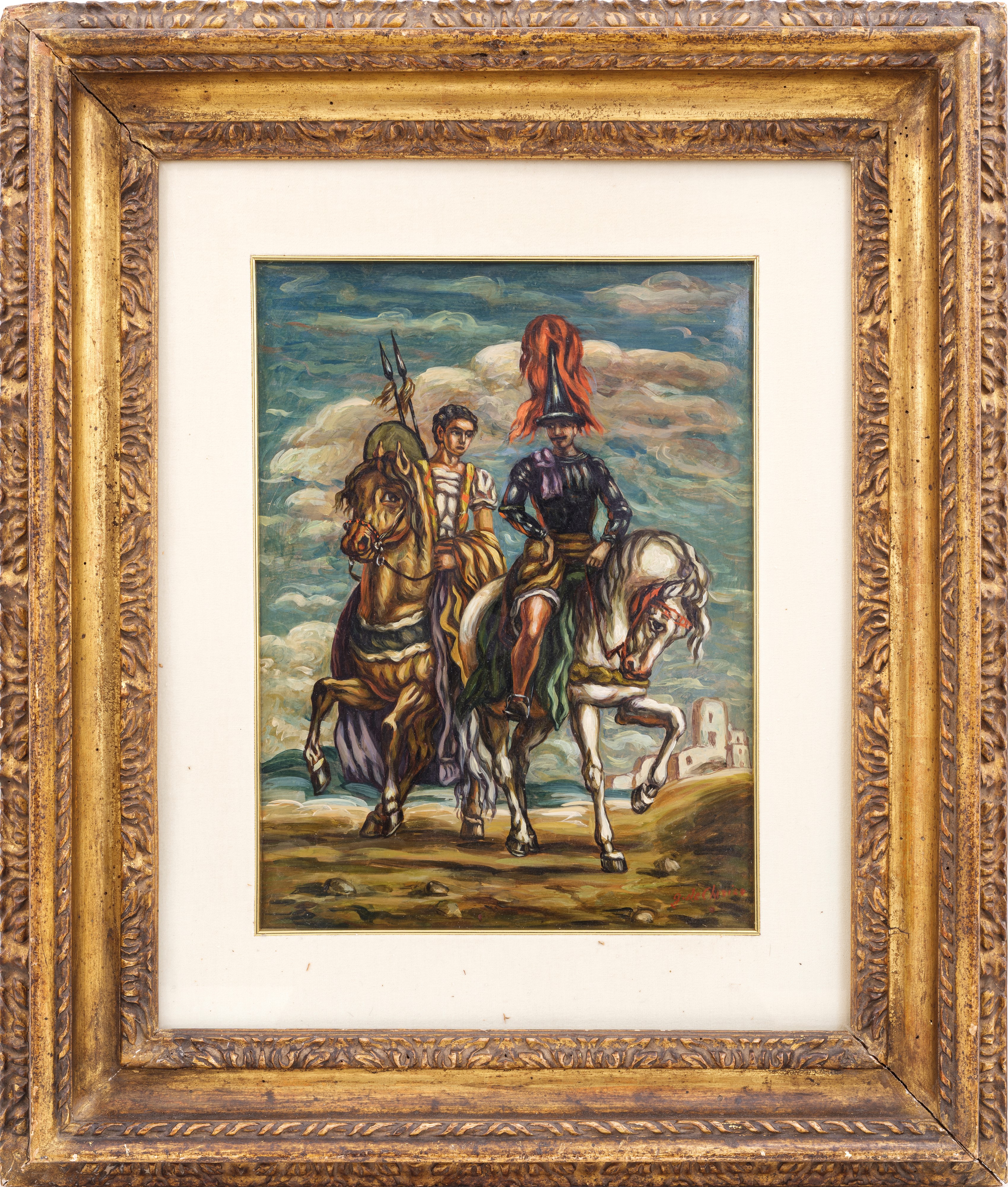 Cavaliere con scudiero