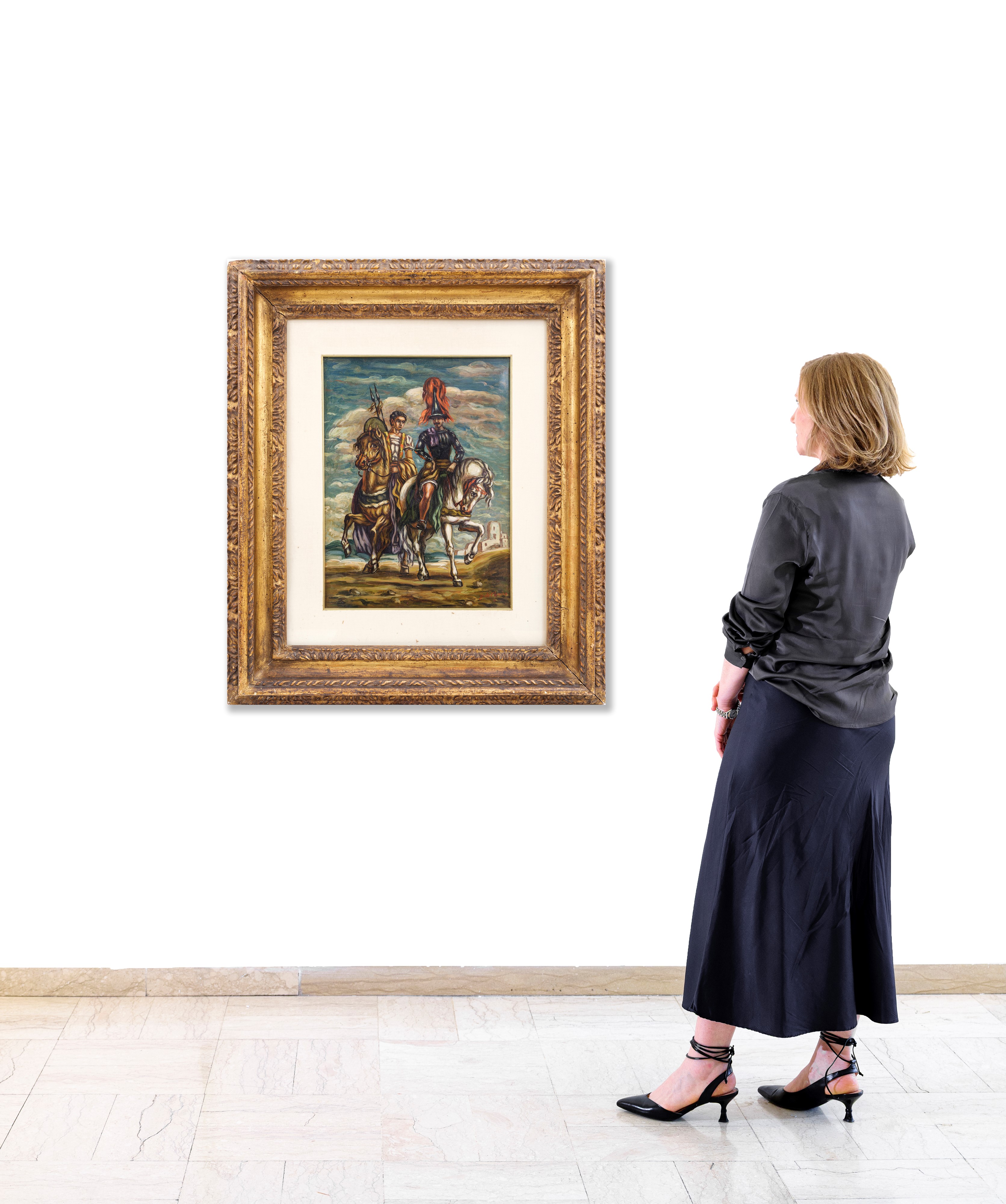 Cavaliere con scudiero