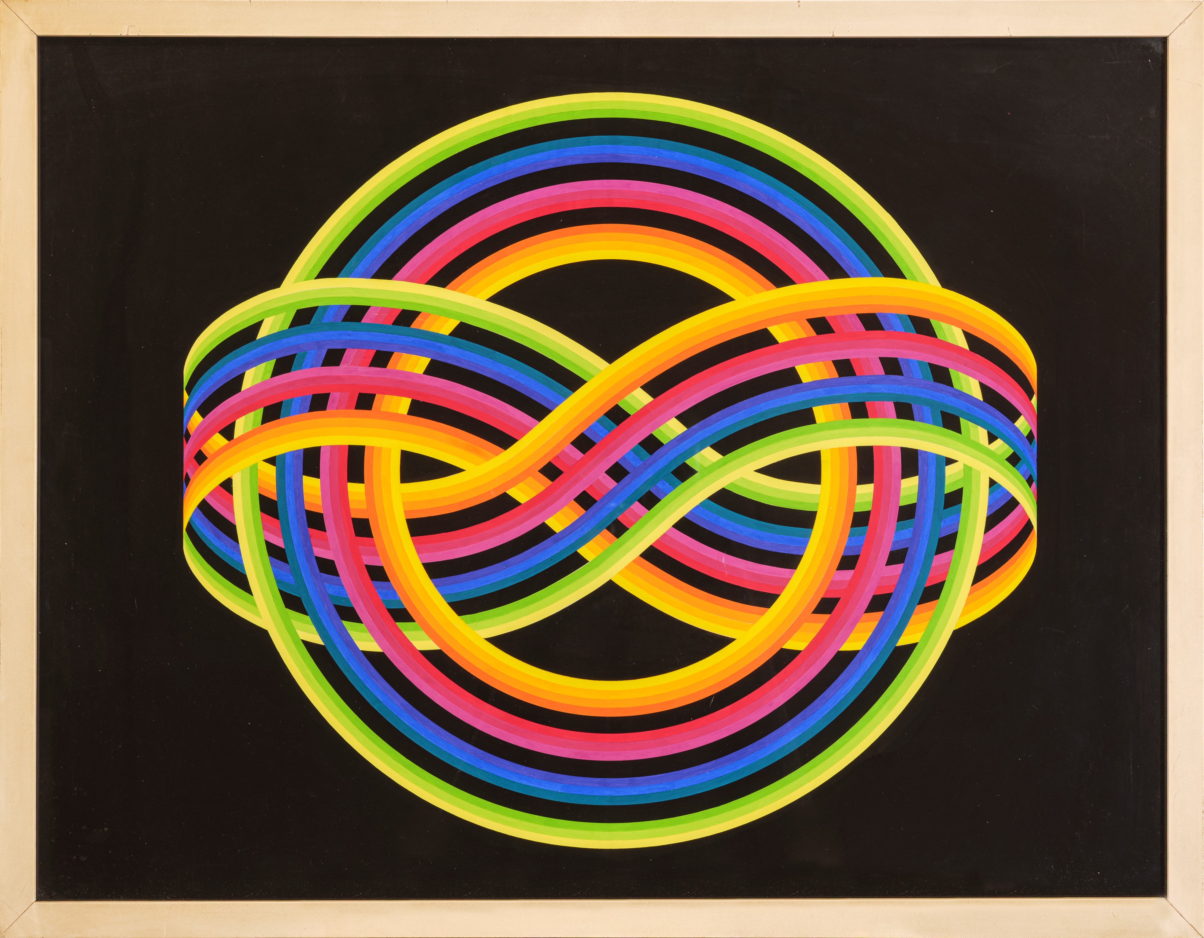 Variations 70, cercle et progression polychrome