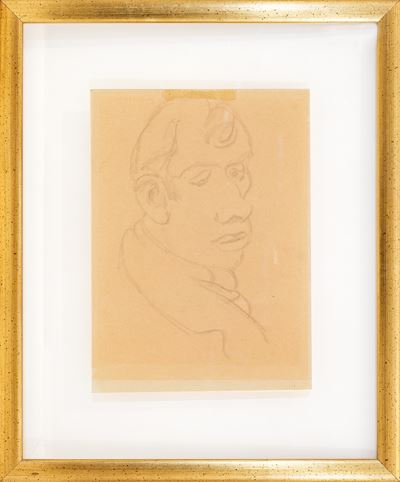 Figura (recto) – Figure (verso), disegno a matita su carta