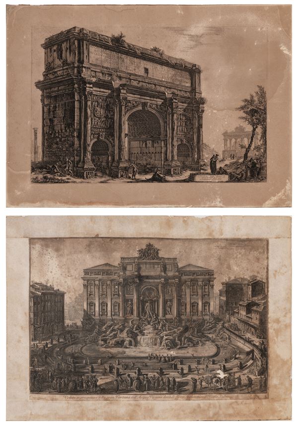 GIOVANNI BATTISTA PIRANESI - Views of Rome