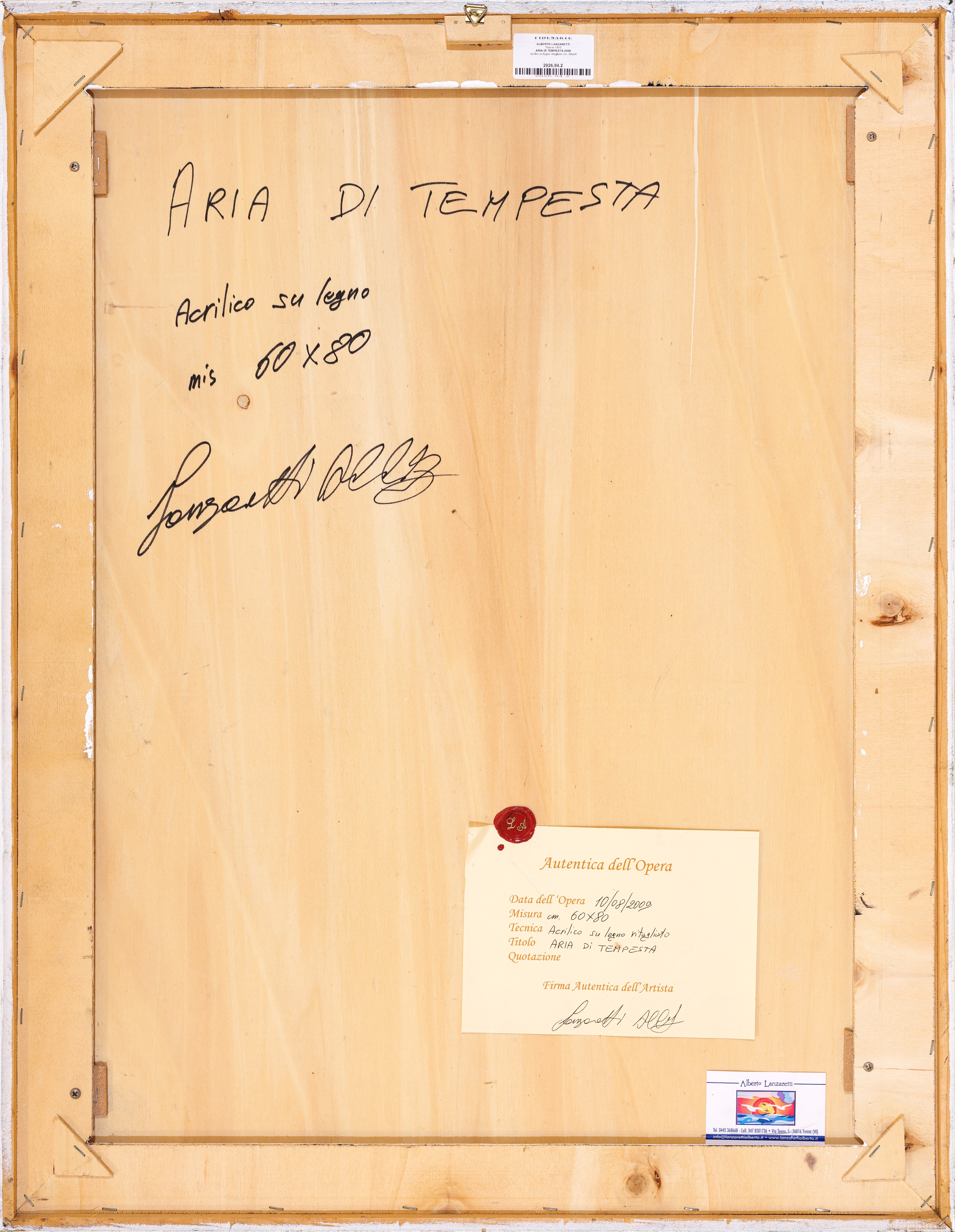 Alberto Lanzaretti - Aria di tempesta