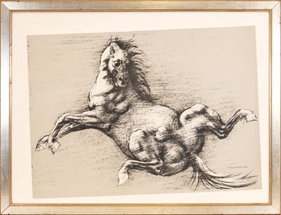 Cavallo (litografia, es. 39/120)