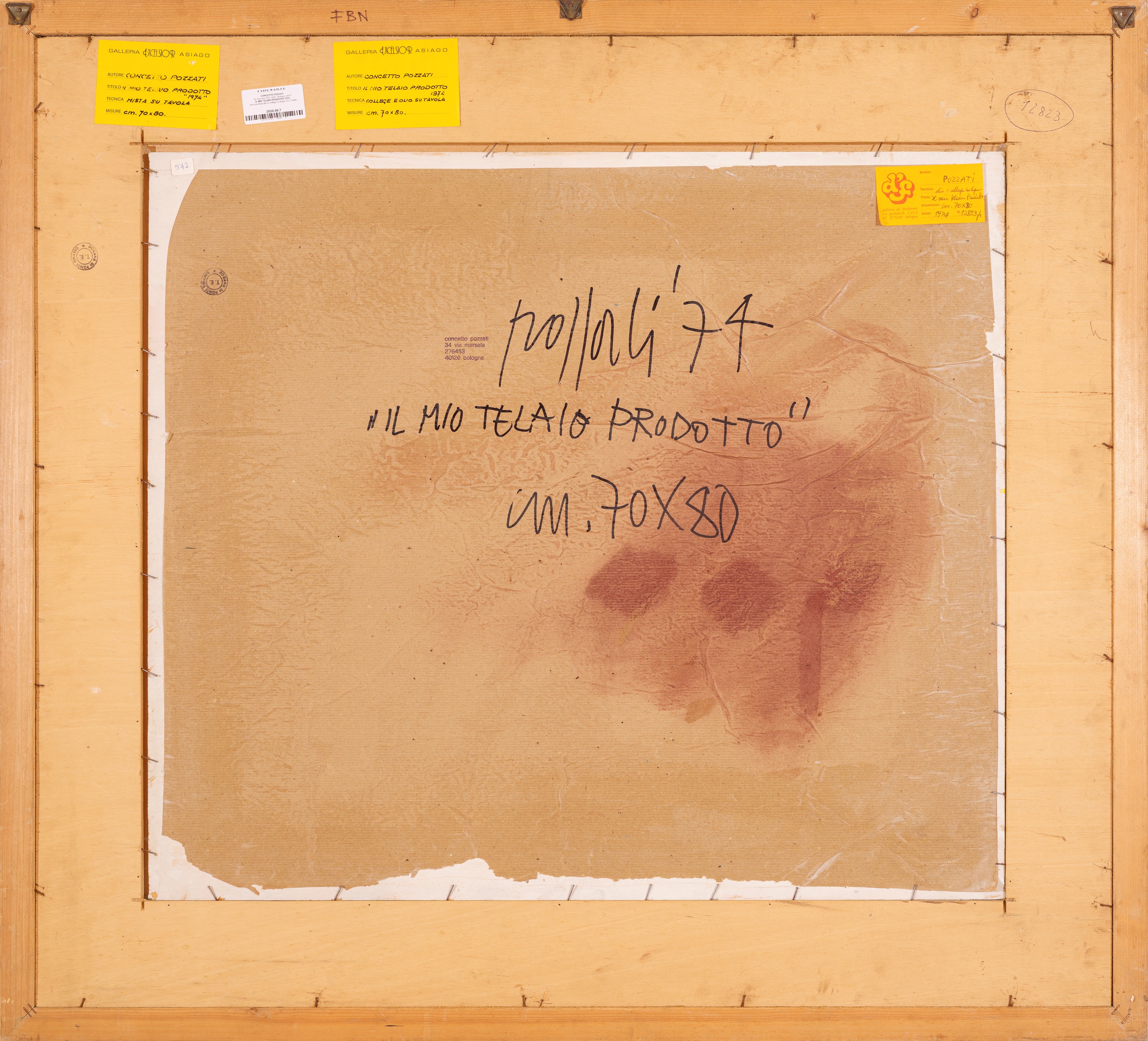 Il mio telaio prodotto