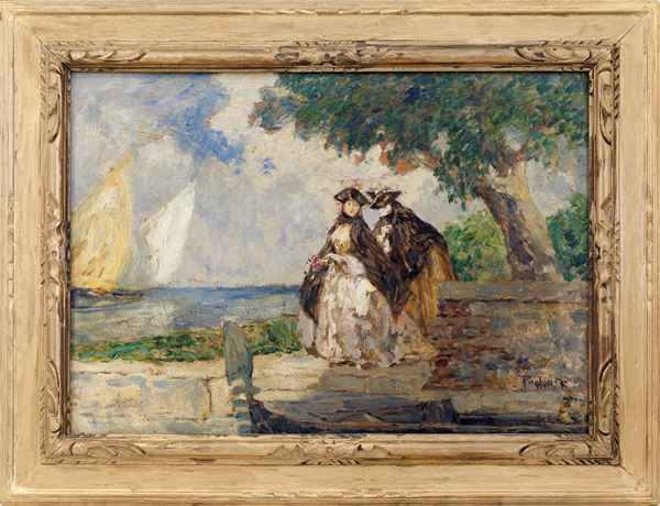 RODOLFO PAOLETTI - Venetian scene