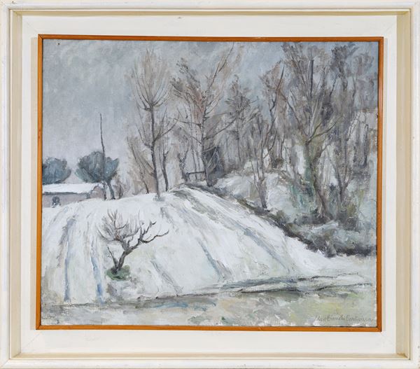 LINO BIANCHI BARRIVIERA - Snowy landscape