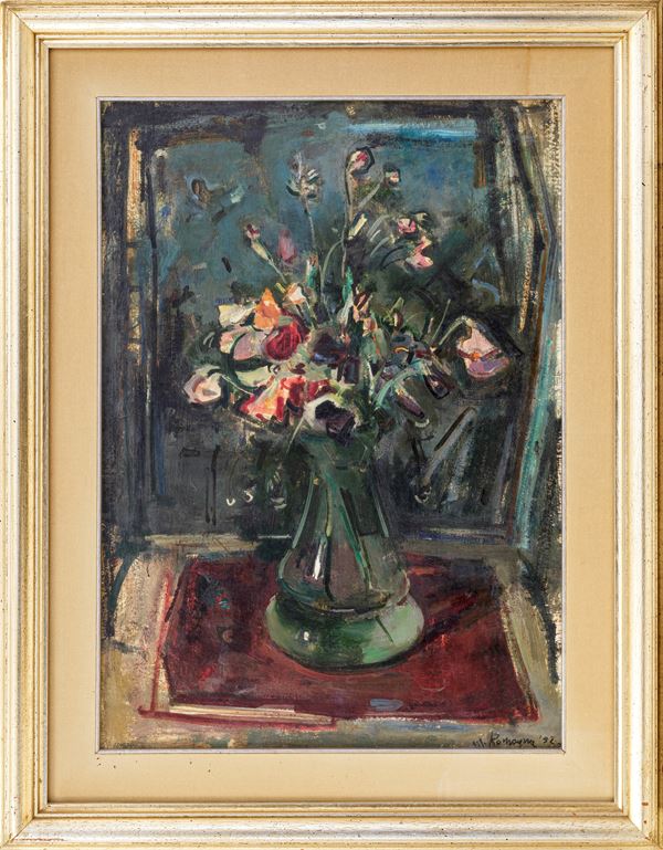 MIRO ROMAGNA - Vase of flowers