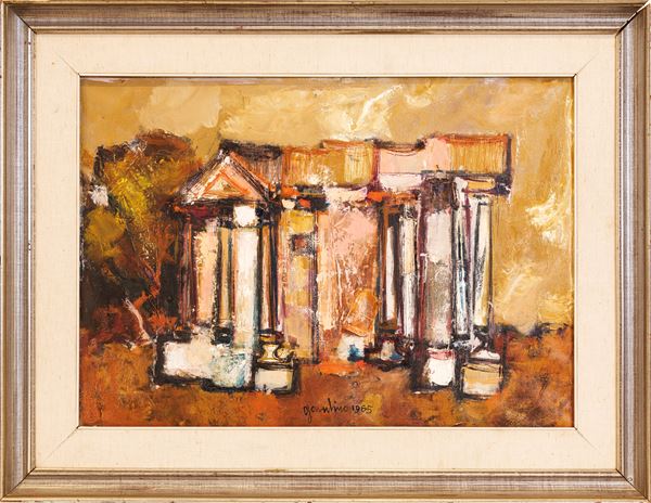 GIUSEPPE GAMBINO - Landscape in Rome