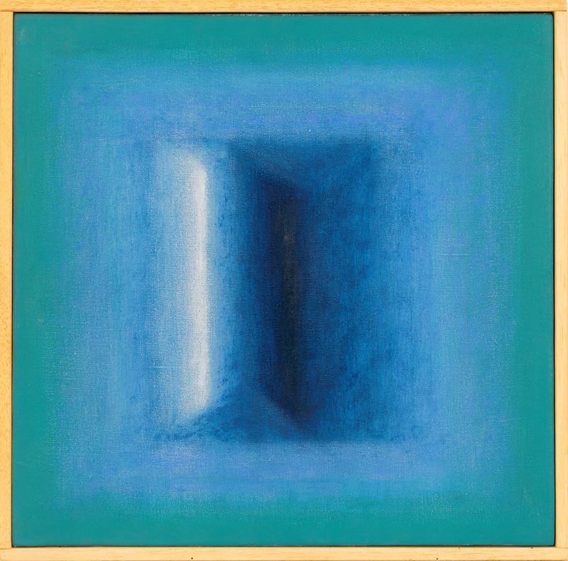 Raffaele Cioffi - Senza titolo, olio su tela (30 x 30), 2001