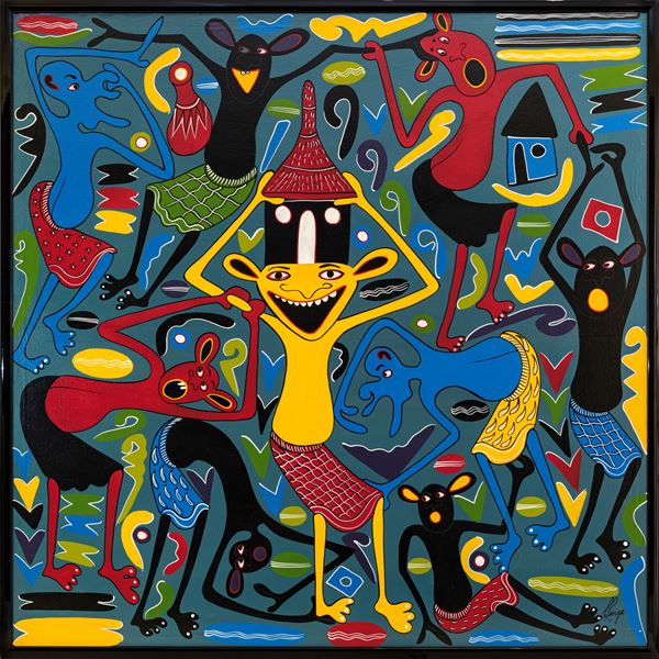 GEORGE  LILANGA - untitled