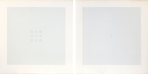 ANTONIO CALDERARA - Square and squares in the square